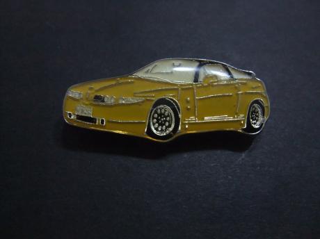 Alfa Romeo SZ sportwagen 1989 geel
